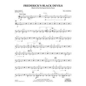 Frederick's Black Devils - Percussion 2