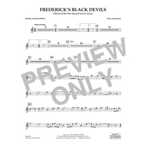 Frederick's Black Devils - Bagpipes