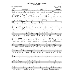Can You Feel The Love Tonight (from The Lion King)