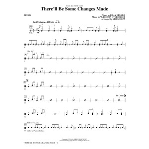 There'll Be Some Changes Made - Drums