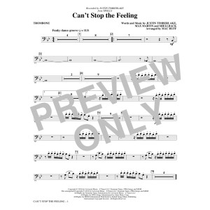 Can't Stop the Feeling (from Trolls) (arr. Mac Huff) - Trombone