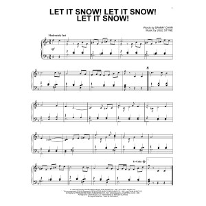 Let It Snow! Let It Snow! Let It Snow!