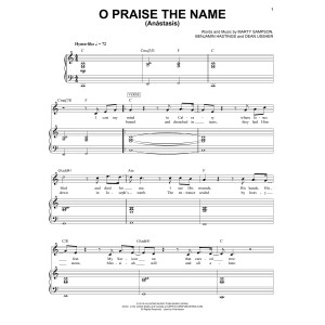 O Praise The Name (Anastasis)