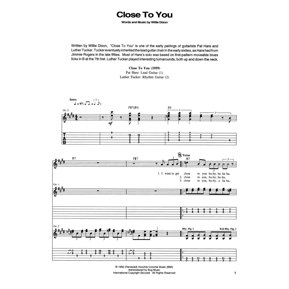 Close To You (I Wanna Get)