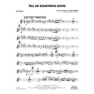 Tell Me Something Good - Alto Sax 2