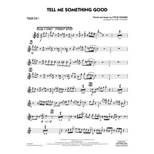 Tell Me Something Good - Tenor Sax 1