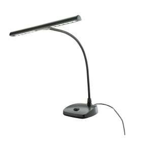 Lámpara Piano Km 2x6 LEDs Negro