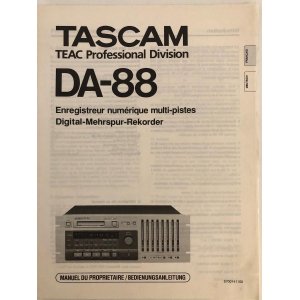 TASCAM DA-88 VINTAGE DIGITAL RECORDER