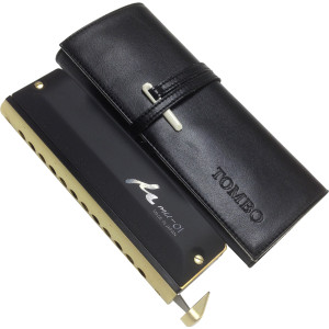 Tombo Harmonica Chromatic Noir
