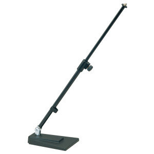 Table Mic Stand or Floor Stand Black