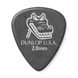 Pack of 12 Dunlop Gator Grip 200 Mediator Picks