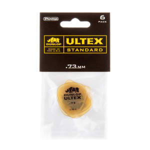 Pack of 6 Dunlop Ultex Std 073 Picks