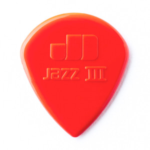 Pack of 6 Dunlop Jazz III Medium Red