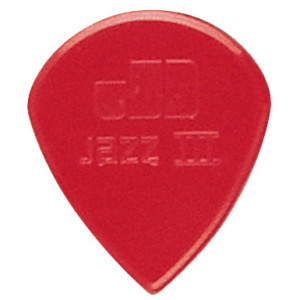 24-Pack Medium Dunlop Jazz III XL Red Picks