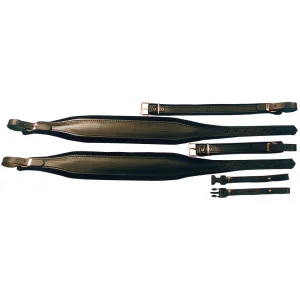 P. Straps Leather Accord. 120b Black