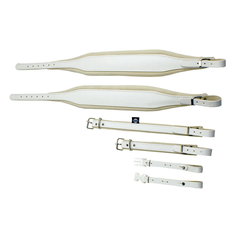 P.correas de cuero Accord. 120b blanco