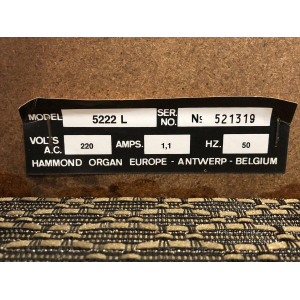 HAMMOND ORGAN MAVERICK 5222L VINTAGE