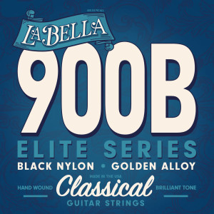 Juego Clásico La Bella Elite Nylon Black