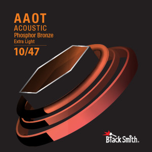 Black Smith Acoustic String Set Aaot 10-47
