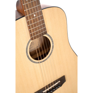 Cort AD Mini Natural Guitar, Gig Bag