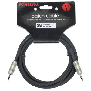 Cable Patch Kirlin 3 m Jack 3.5-jack 3.5