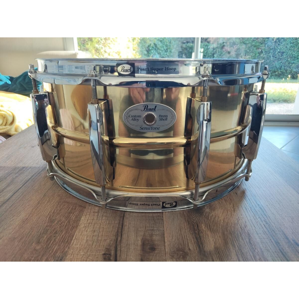 Pearl Sensitone Brass - 14'' x 6.5'' Snare Drum