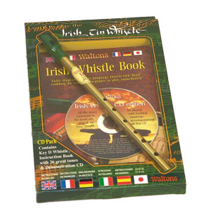 CD/notebook/Irish flute for learning