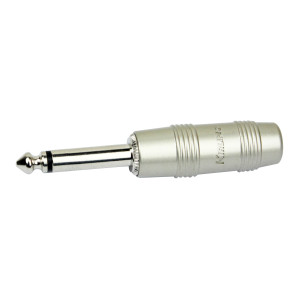 Kirlin Pack of 2 6.35 mm Jack Plugs Pearl
