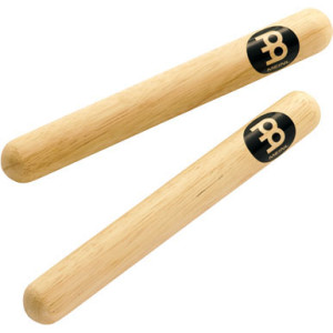 Par de claves Meinl de madera dura natural