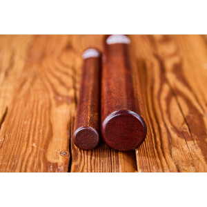 Pair of Meinl Claves Natural Hardwood