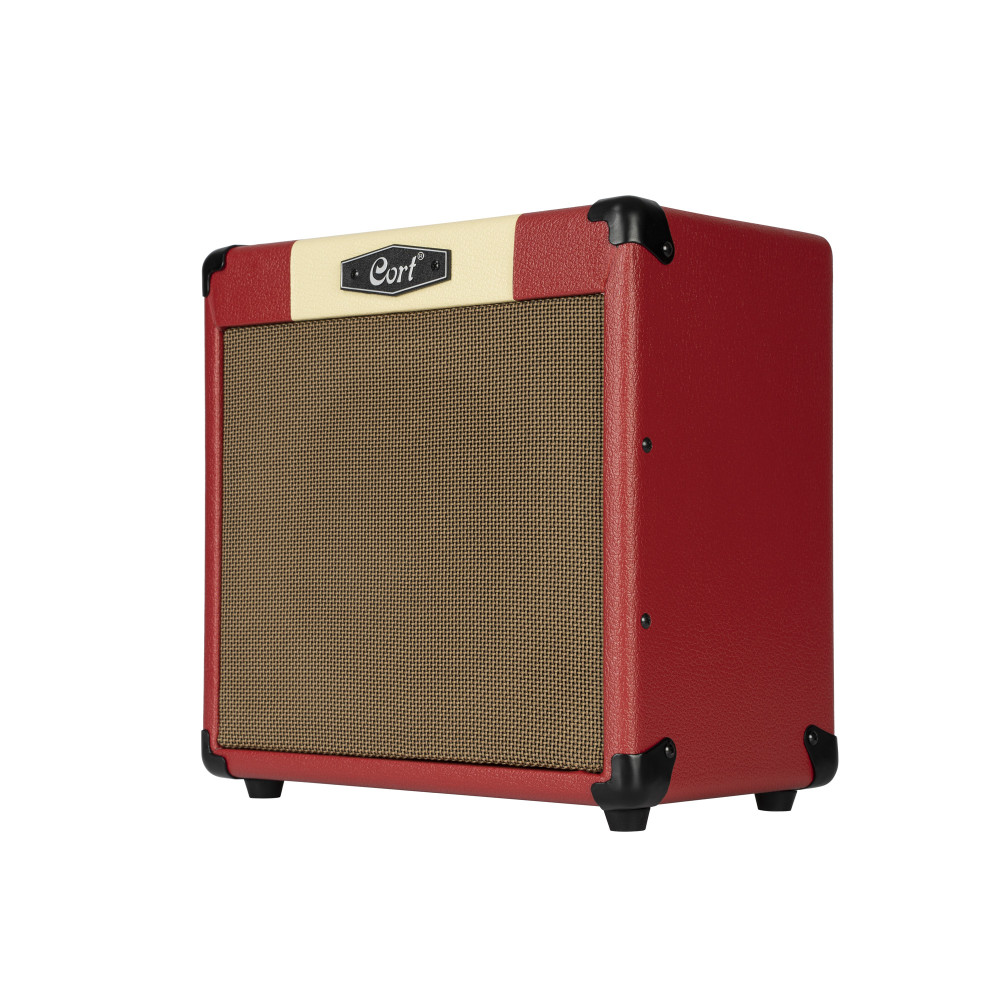 Ampli Guitare Cort 15w Reverb Rouge