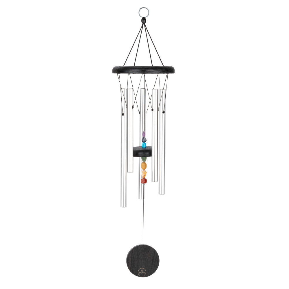 Chimes Sonic Energy Chakra 25", Silver