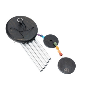 Chimes Sonic Energy Chakra 25", Silver