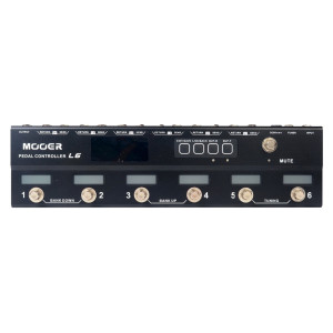Pedalera Mooer Controller L6 Negra