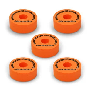 Set de 5 pads Cympad Chromatics naranja