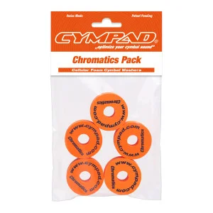Set de 5 pads Cympad Chromatics naranja