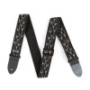 Correa Dunlop Flame Negra y Gris