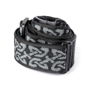 Dunlop Celtic Black and Grey Strap