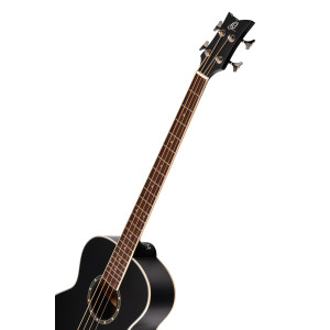Bajo Ortega Deep Serie 4c Eq Negro Satinado