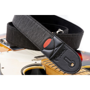 Vegan Righton Denim-50 Black Strap