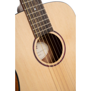 Guitarra Cort Earth Go Hyvibe, funda