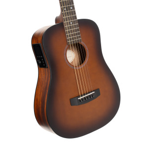 Guitarra Cort Earth Go Hyvibe, funda