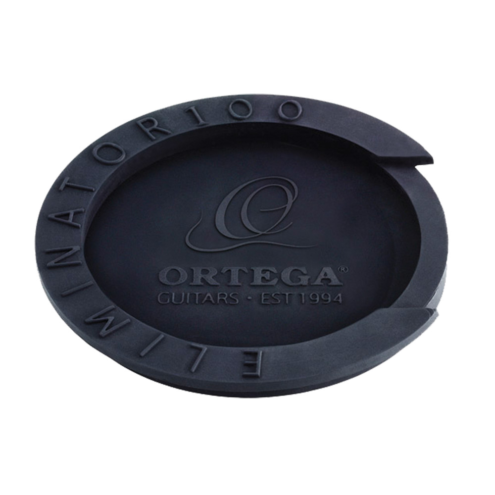 Ortega Rosette Endpin, 100 mm, Black