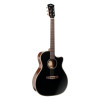Guitarra Cort Essence Ga4 con tapa negra