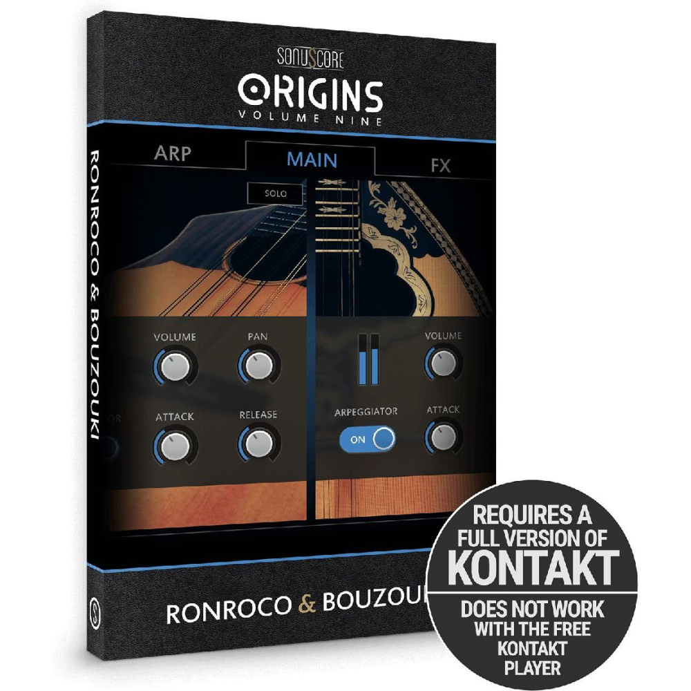 Boom Library Sonuscore Origins Vol.9: Ronroco & Bouzouki