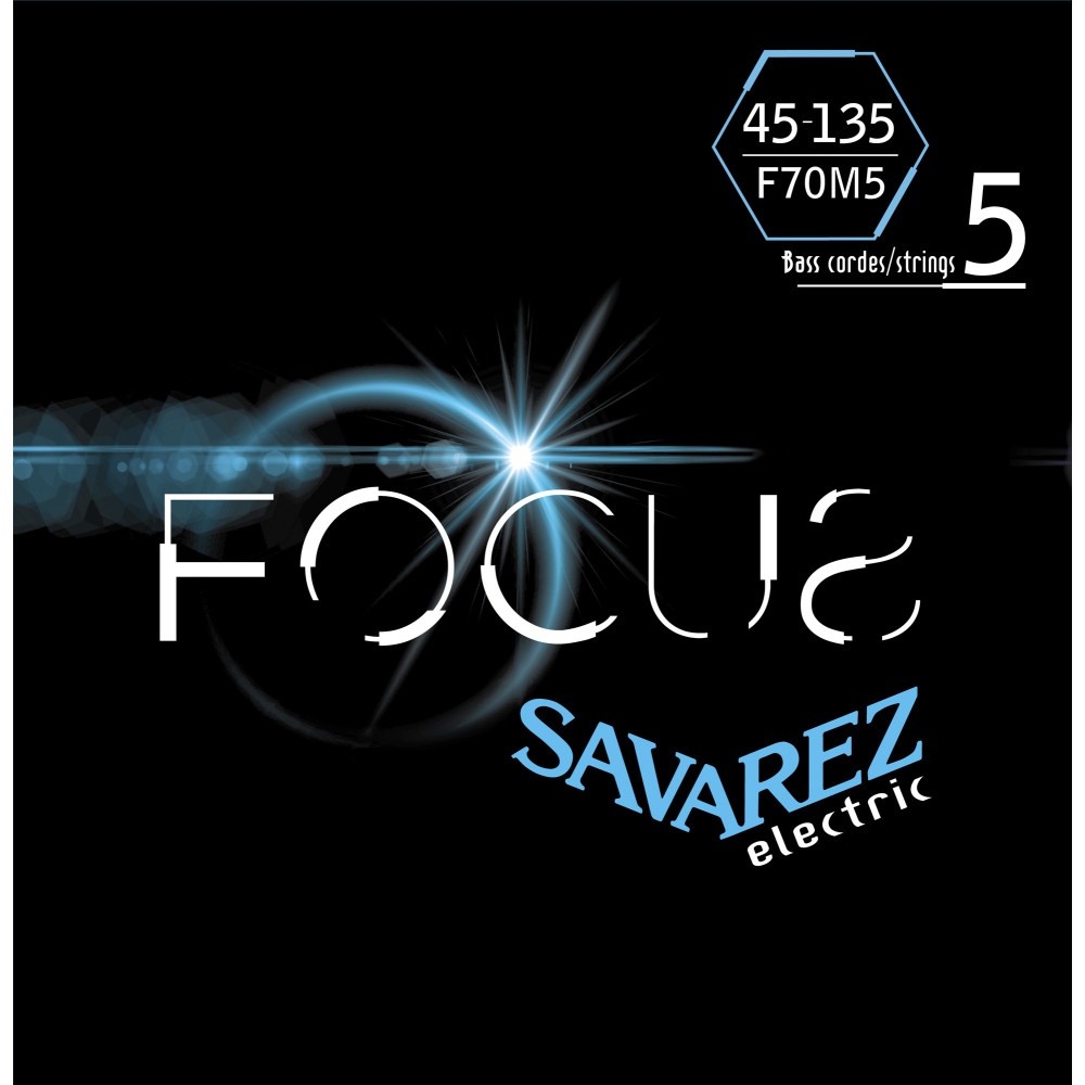 Jeu Basse 5 C Savarez Focus 45-135