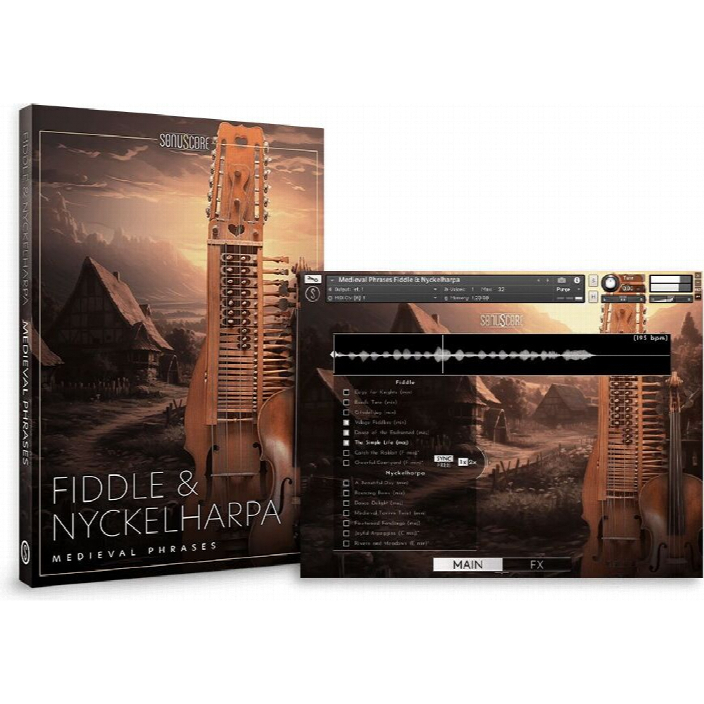 Sonuscore Medieval Phrases Fiddle & Nyckelharpa