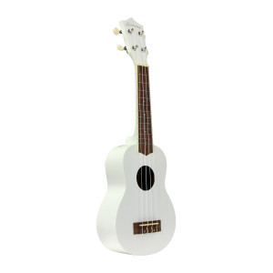 Alabama White Soprano Ukulele