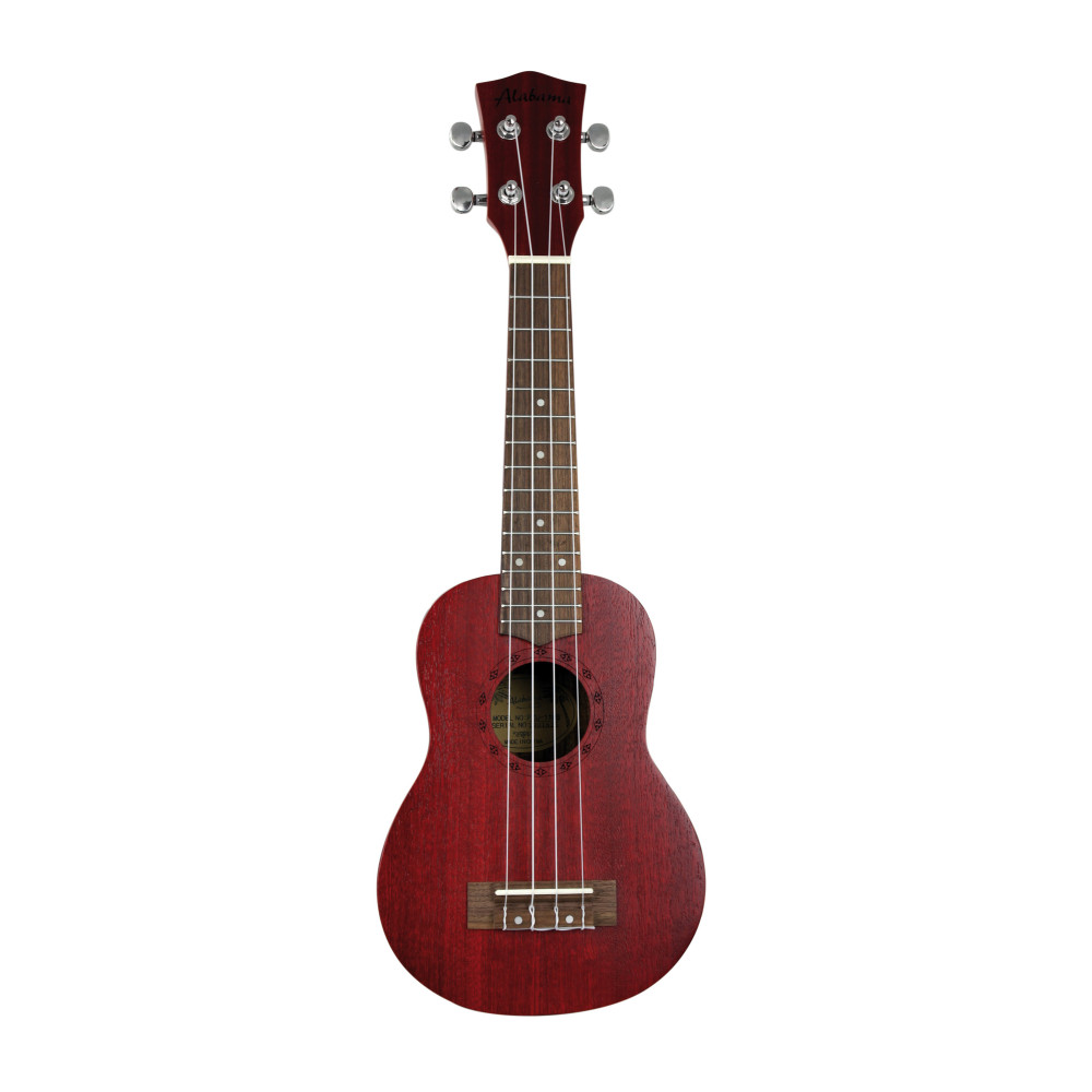 Alabama Ukulele Soprano Rouge