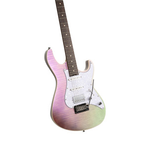 Cort G280 Select T. Cham. Purple Guitar